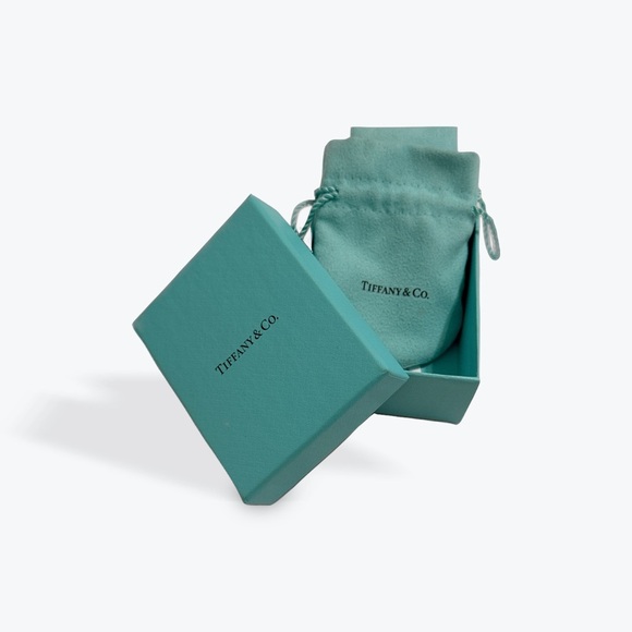Authentic Tiffany & Co. Turquoise Gift Box with Dust bag - Picture 2 of 2